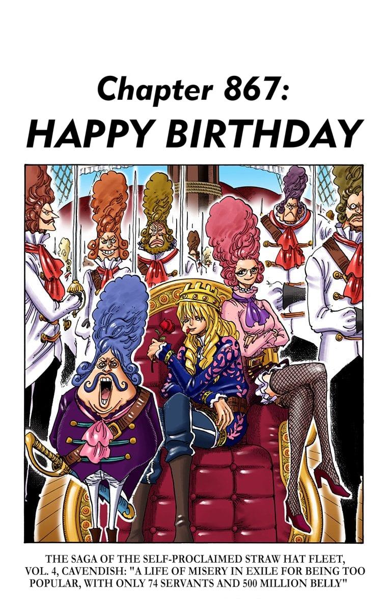 One Piece Chapter 867 - Page 1