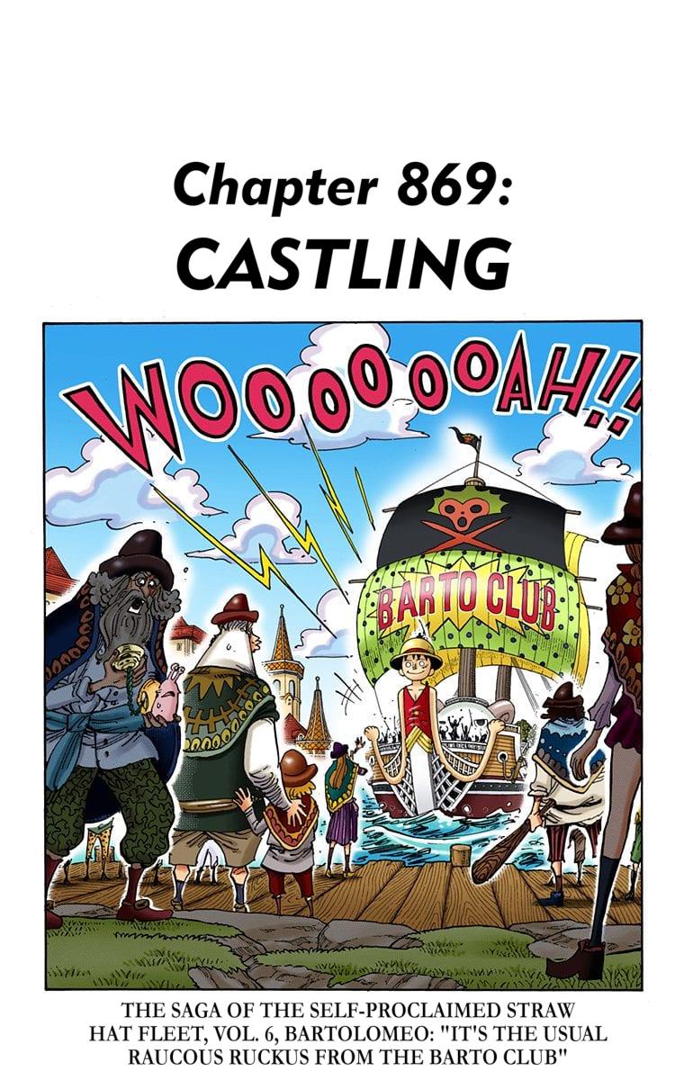 One Piece Chapter 869 - Page 1