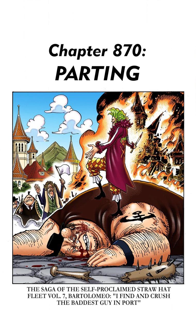 One Piece Chapter 870 - Page 8
