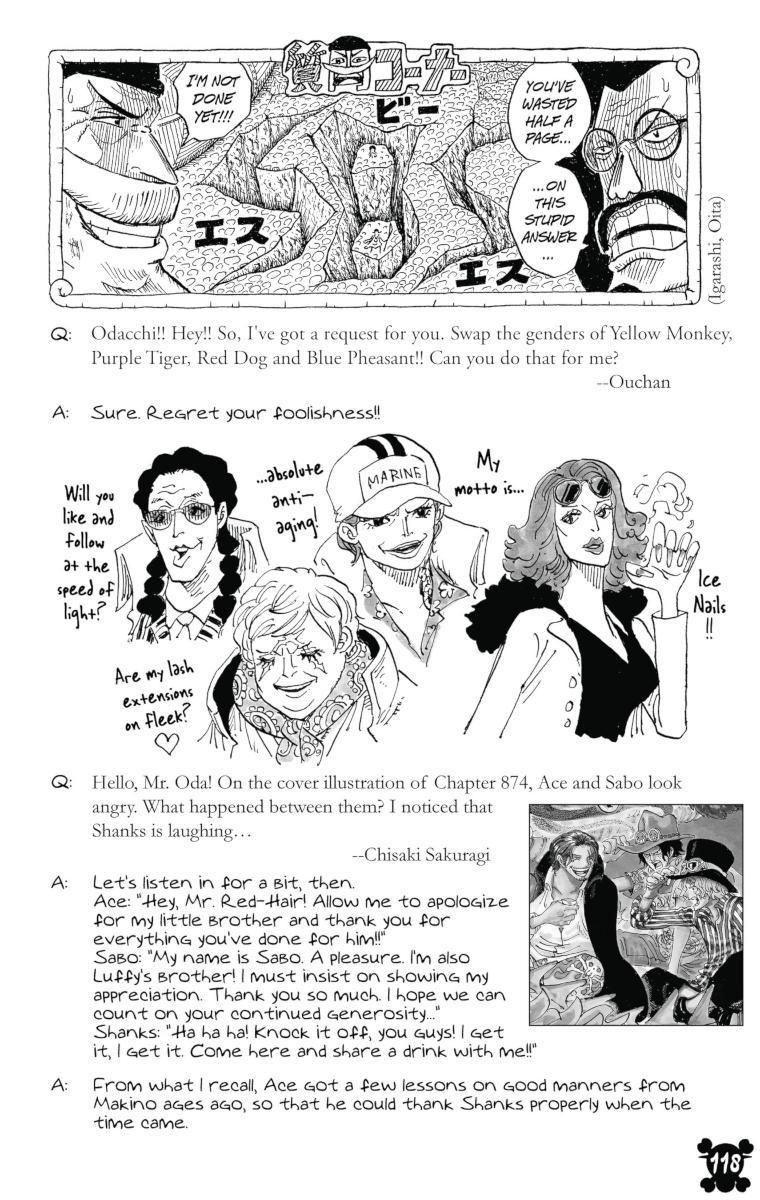 One Piece Chapter 875 - Page 17