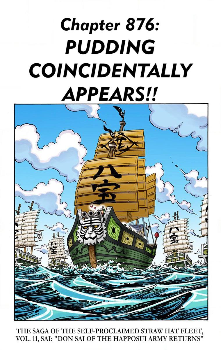 One Piece Chapter 876 - Page 1