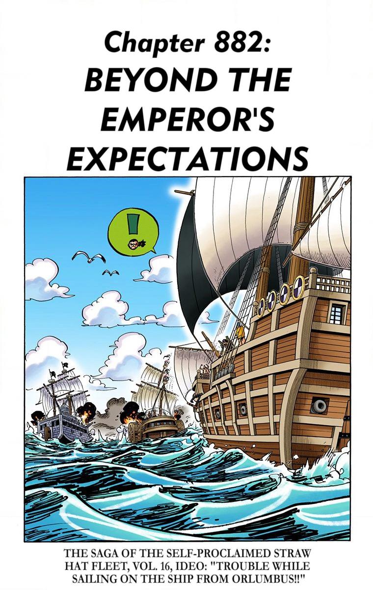 One Piece Chapter 882 - Page 1