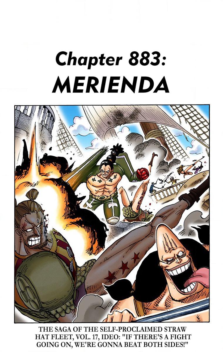 One Piece Chapter 883 - Page 1