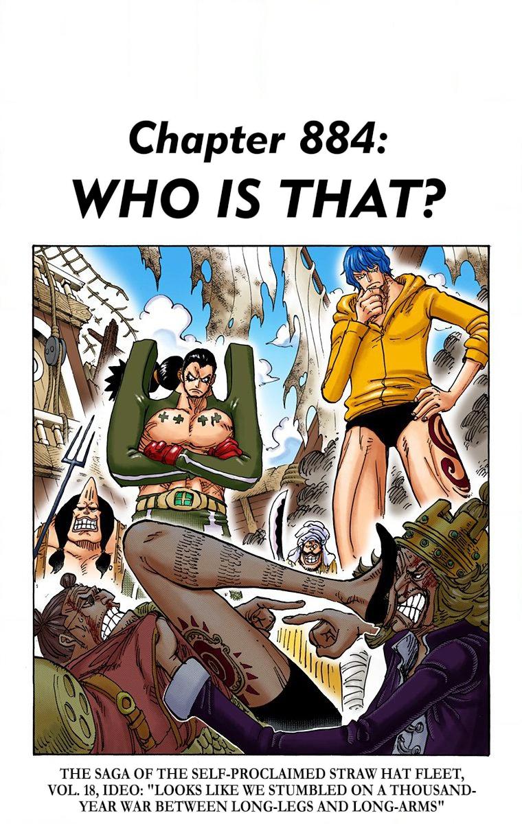 One Piece Chapter 884 - Page 1