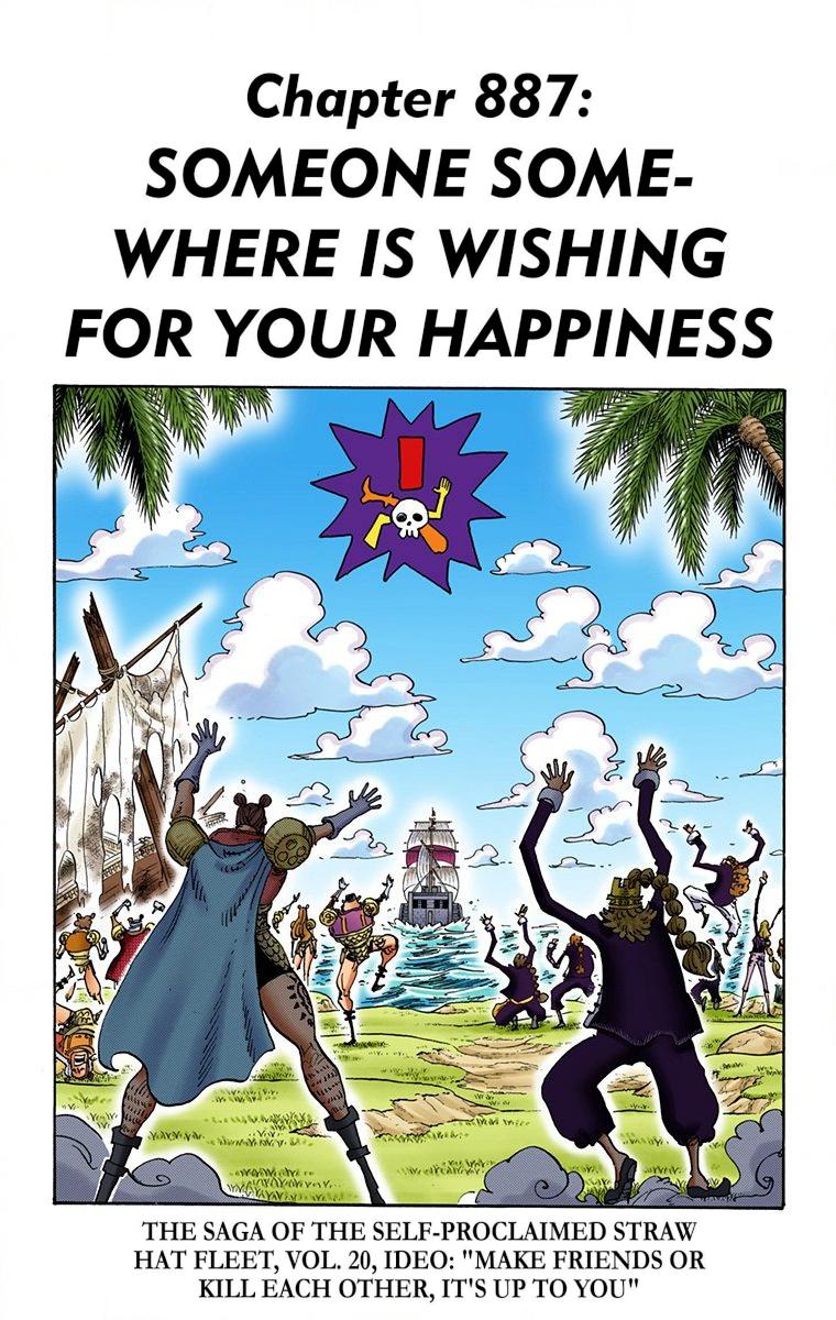 One Piece Chapter 887 - Page 1