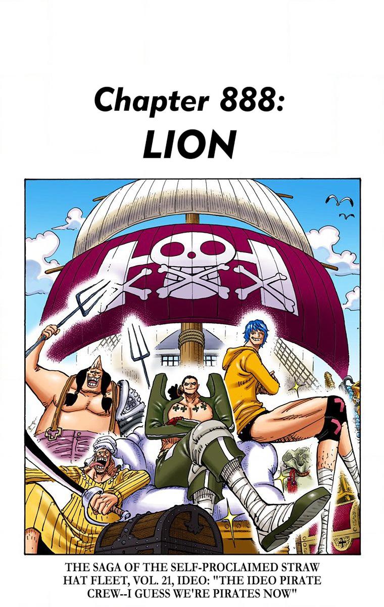 One Piece Chapter 888 - Page 1
