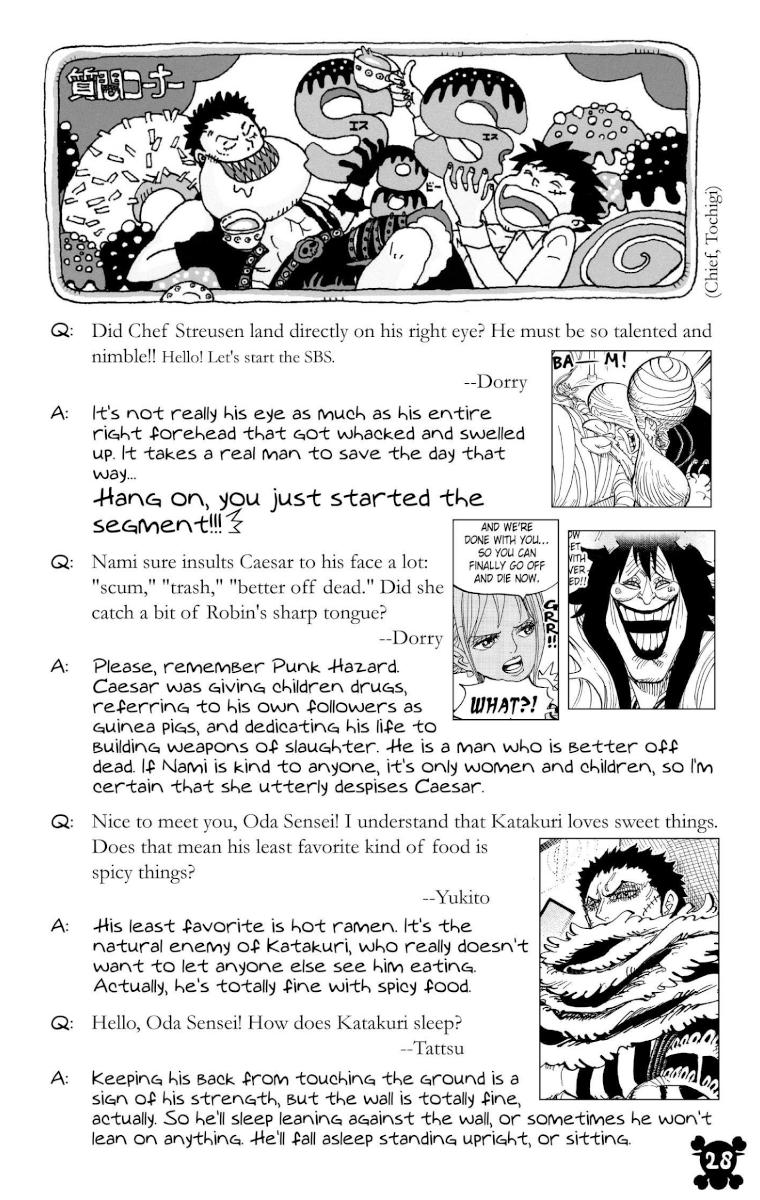 One Piece Chapter 890 - Page 26