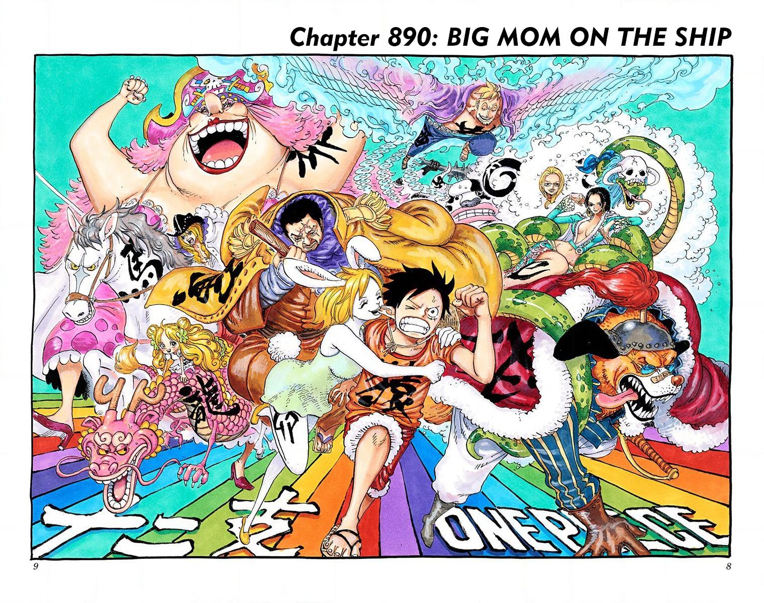 One Piece Chapter 890 - Page 9