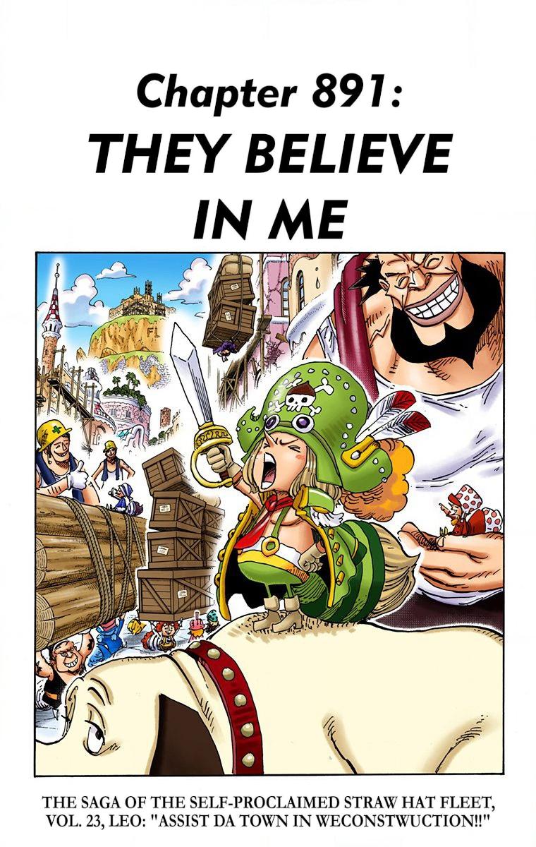 One Piece Chapter 891 - Page 1