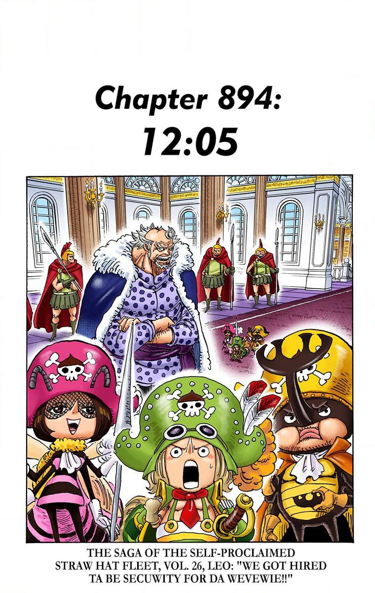 One Piece Chapter 894 - Page 1