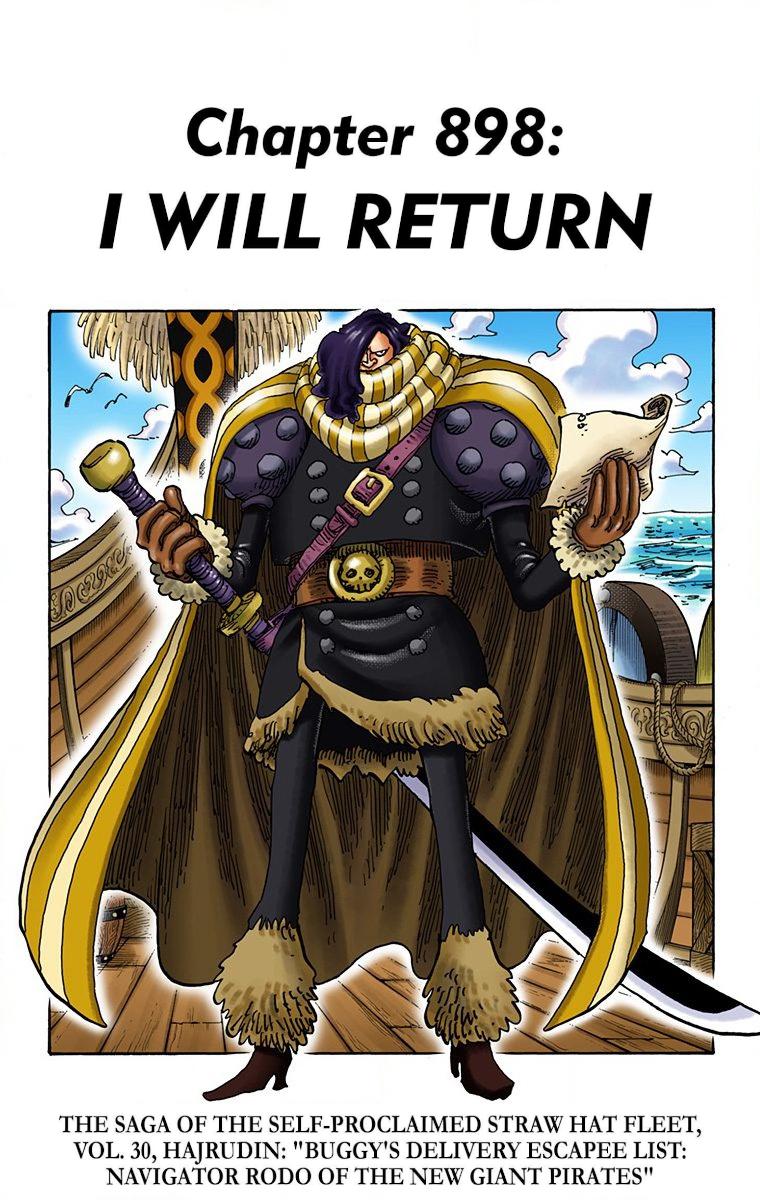 One Piece Chapter 898 - Page 1
