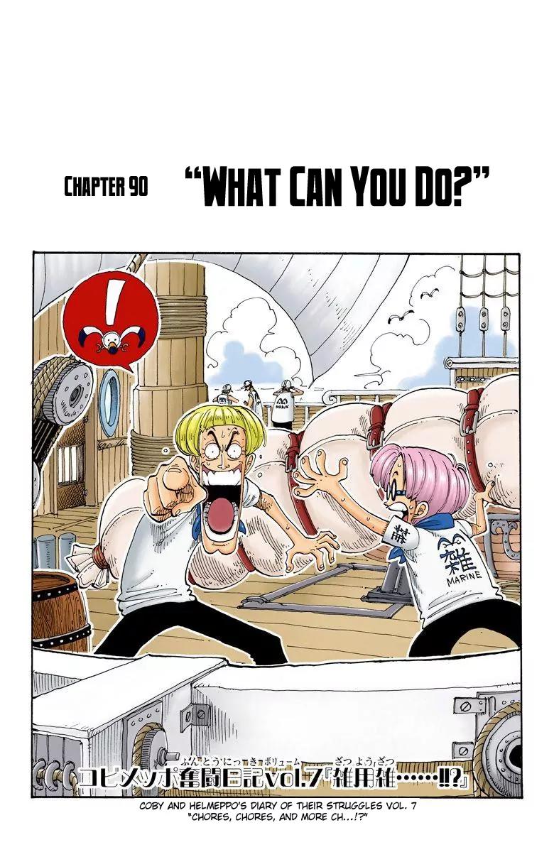 One Piece Chapter 90 - Page 1