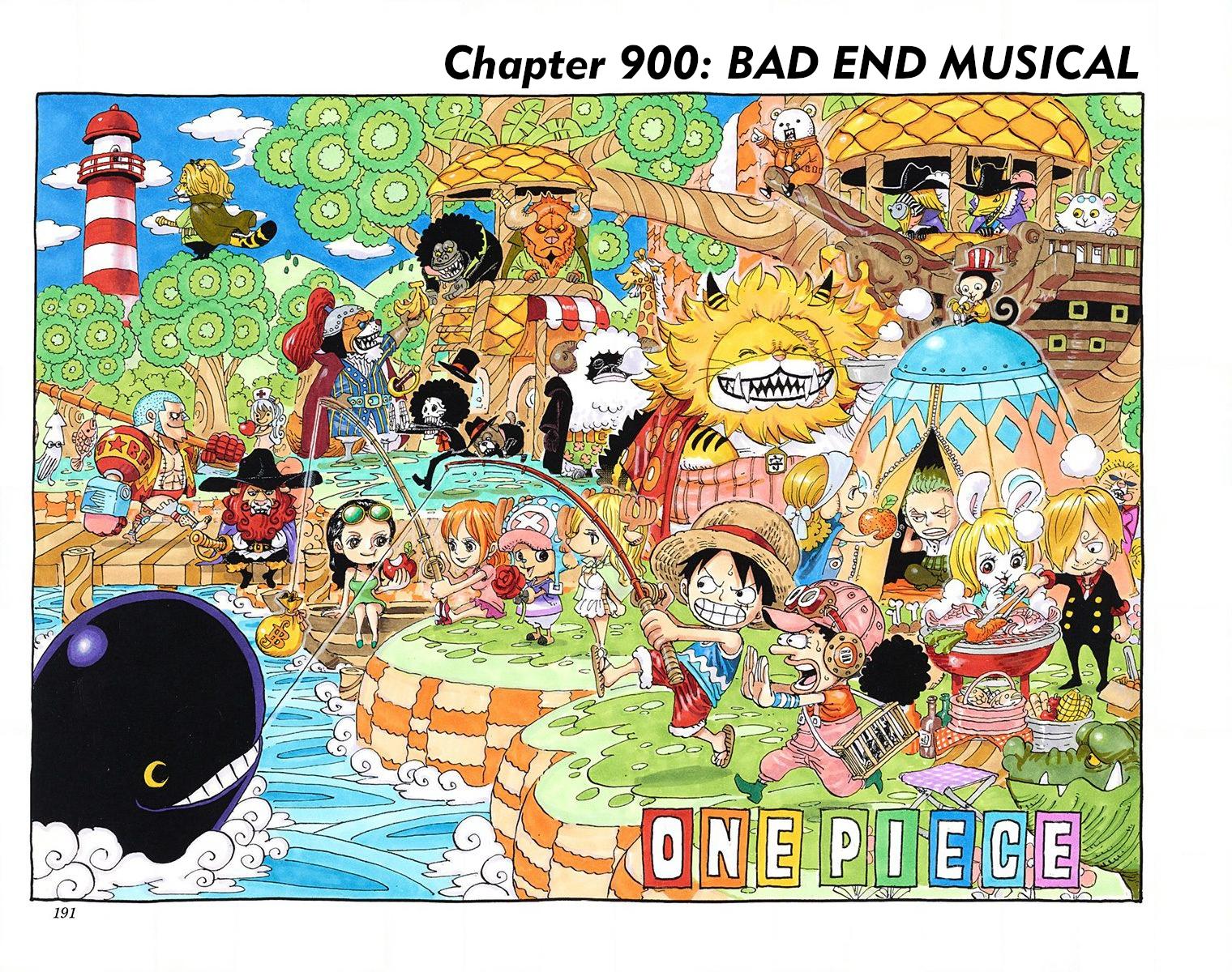 One Piece Chapter 900 - Page 1