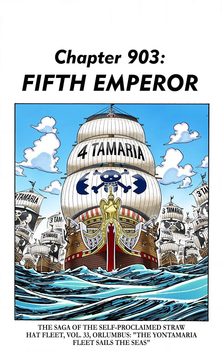 One Piece Chapter 903 - Page 1