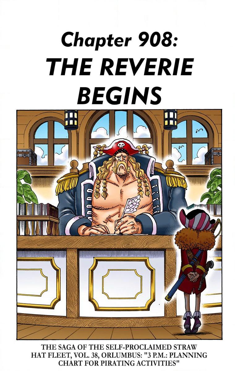 One Piece Chapter 908 - Page 1