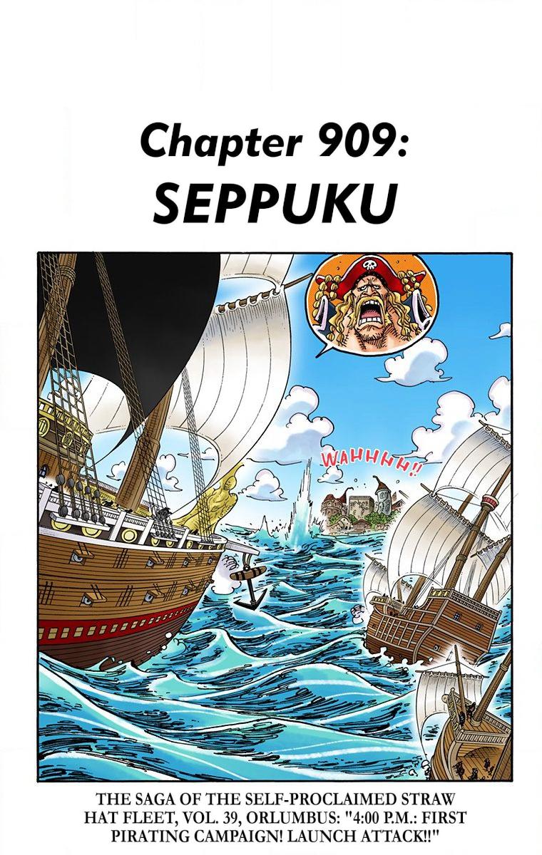 One Piece Chapter 909 - Page 1