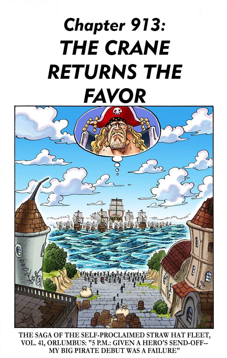 One Piece Chapter 913 - Page 1