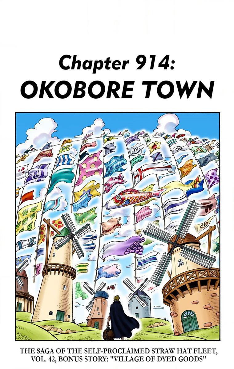 One Piece Chapter 914 - Page 1