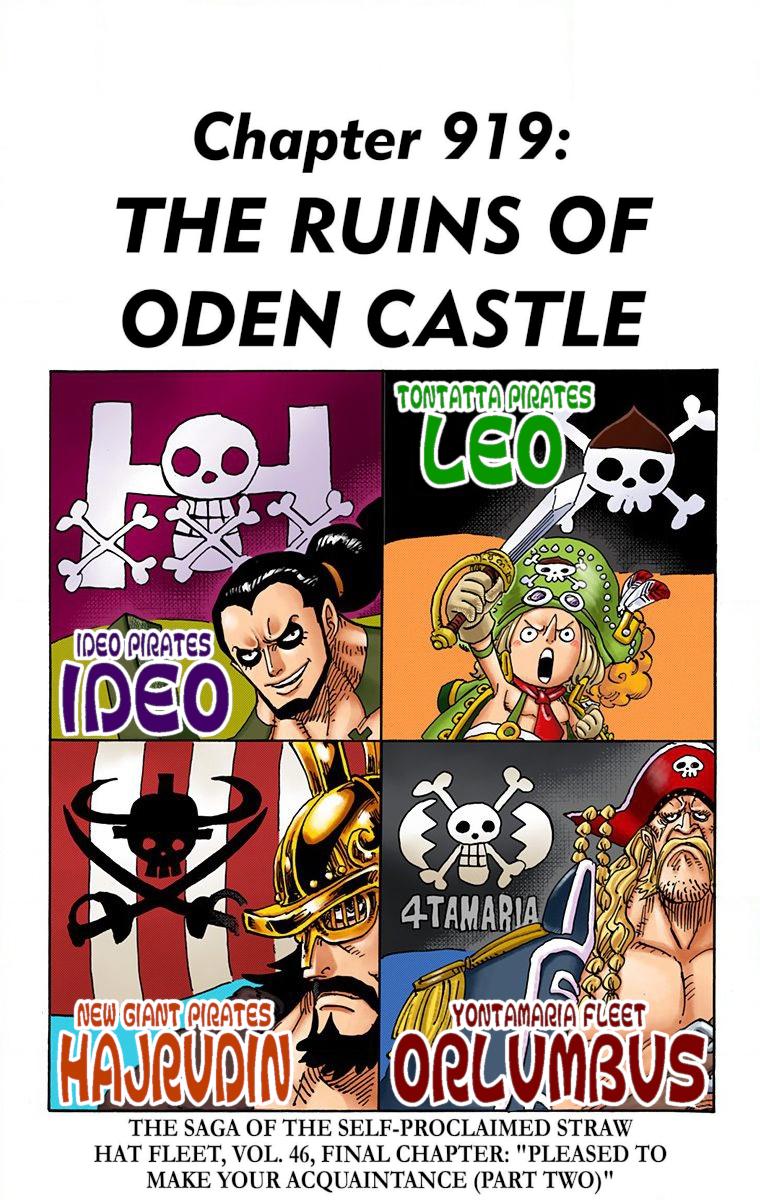 One Piece Chapter 919 - Page 1