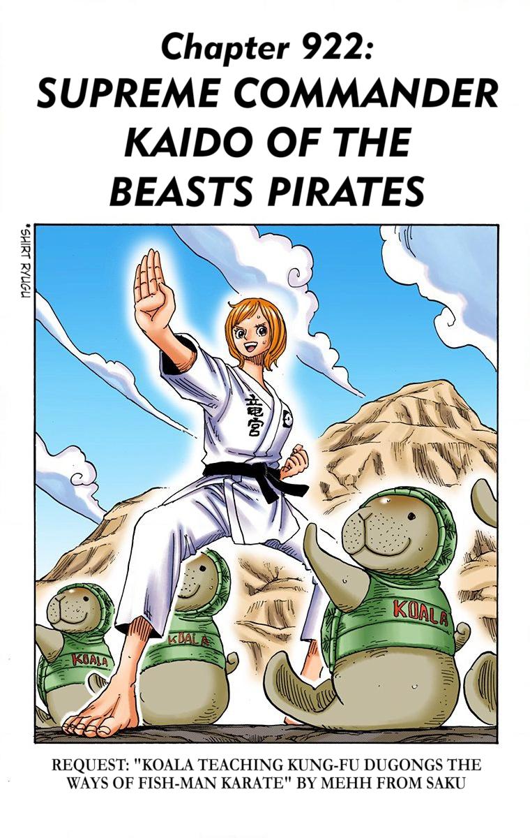 One Piece Chapter 922 - Page 8