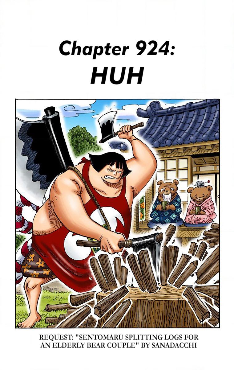 One Piece Chapter 924 - Page 1