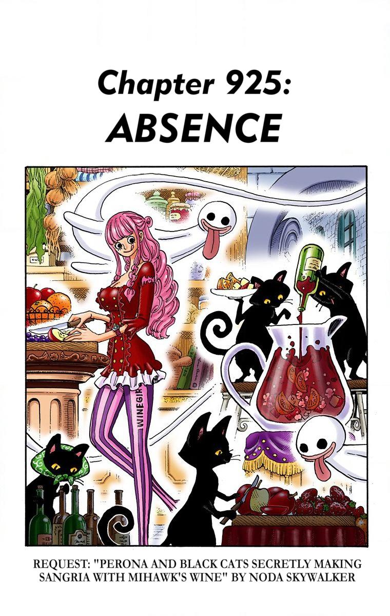 One Piece Chapter 925 - Page 1