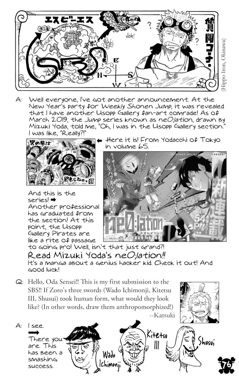 One Piece Chapter 925 - Page 16