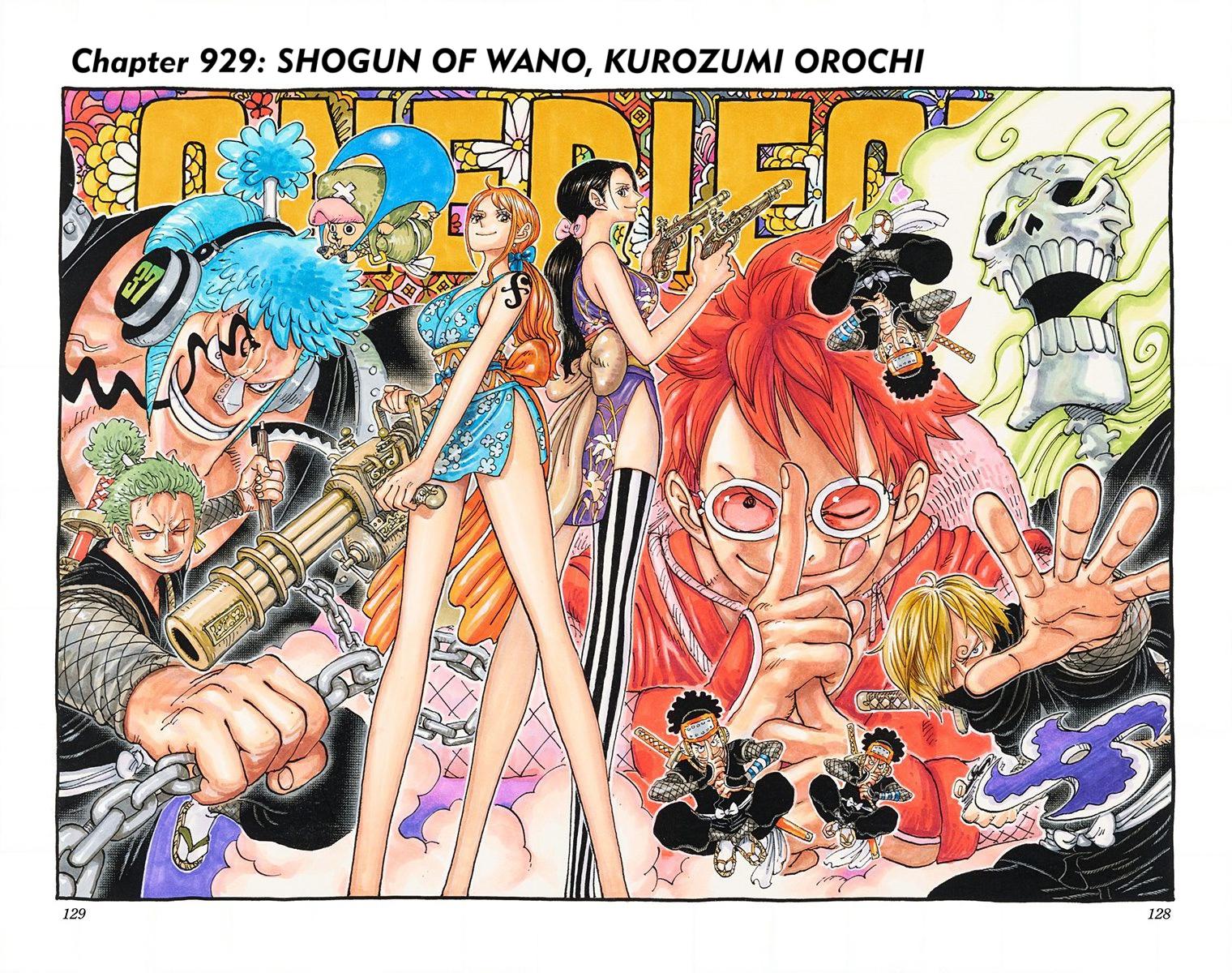 One Piece Chapter 929 - Page 1