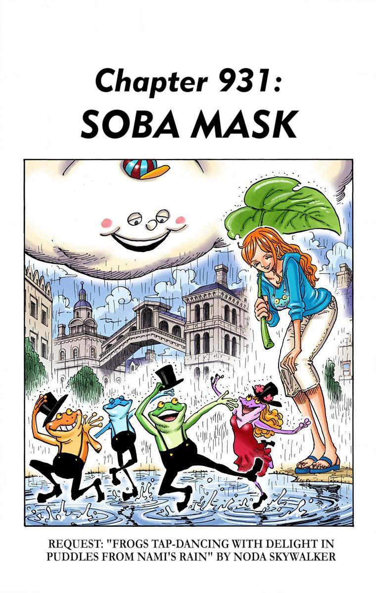 One Piece Chapter 931 - Page 1