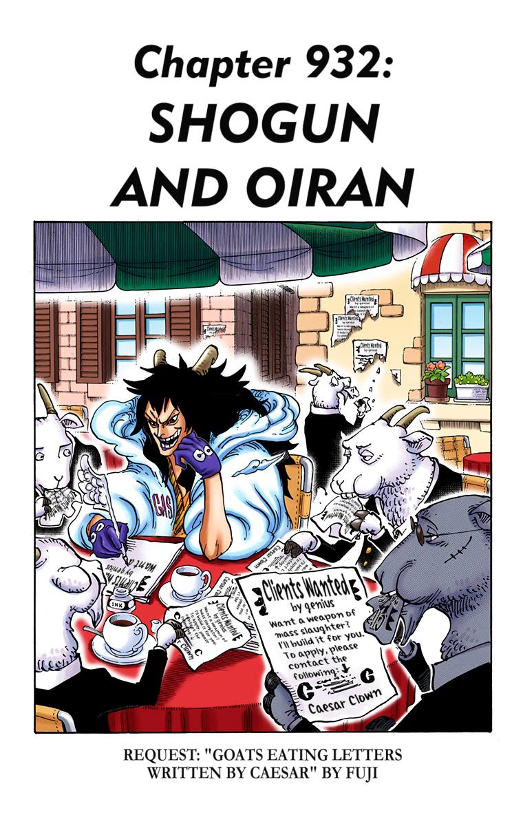 One Piece Chapter 932 - Page 8