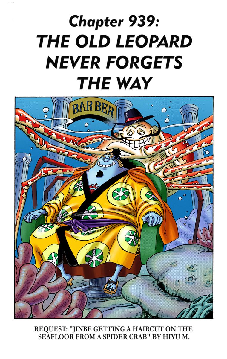 One Piece Chapter 939 - Page 1