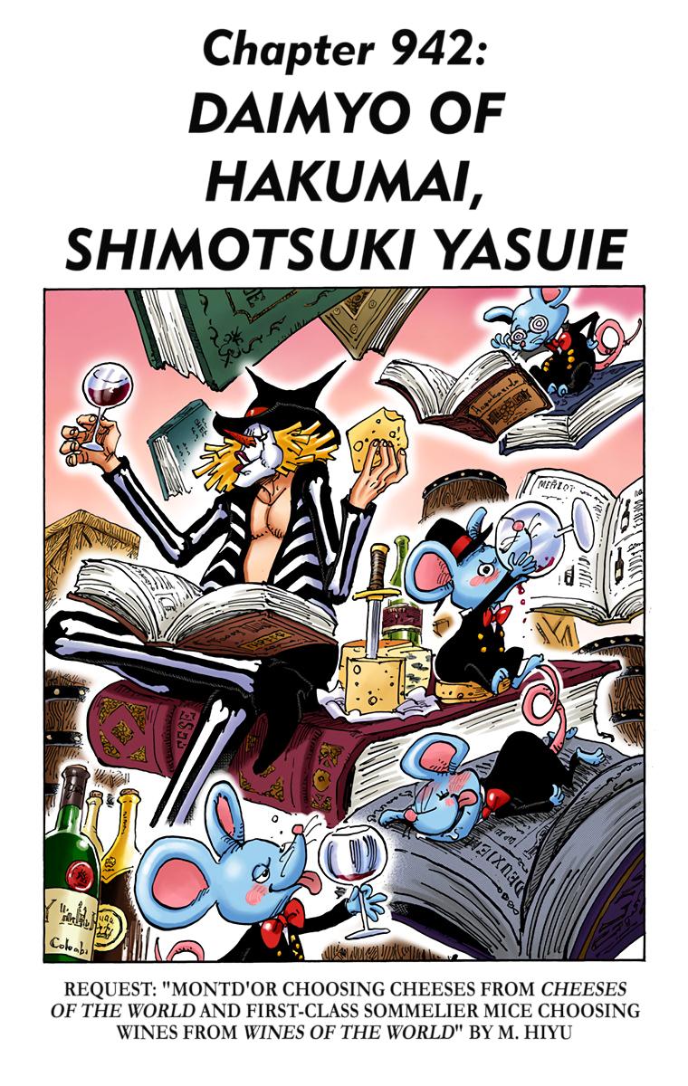 One Piece Chapter 942 - Page 1