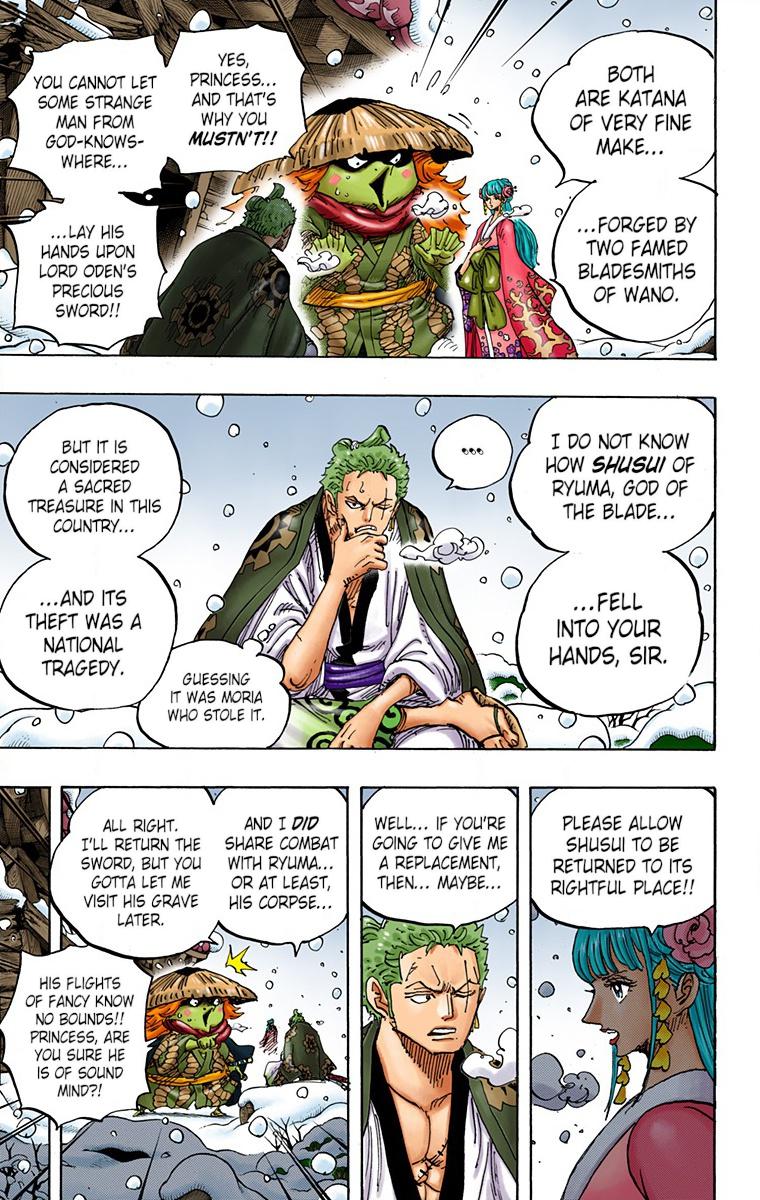 One Piece Chapter 954 - Page 9