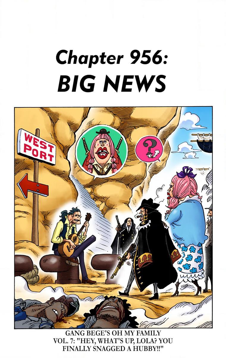 One Piece Chapter 956 - Page 1