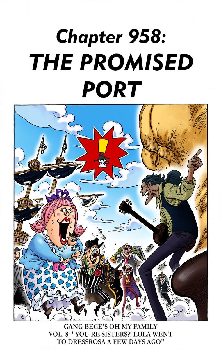 One Piece Chapter 958 - Page 1