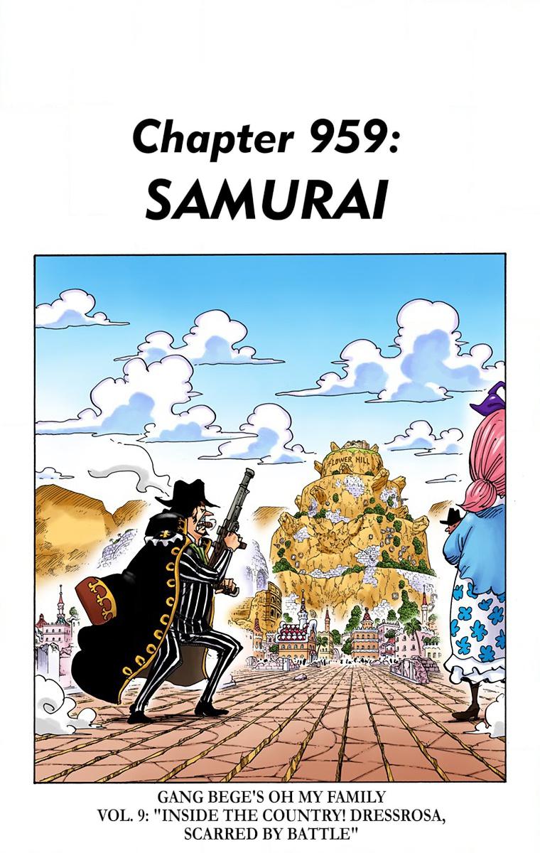 One Piece Chapter 959 - Page 1