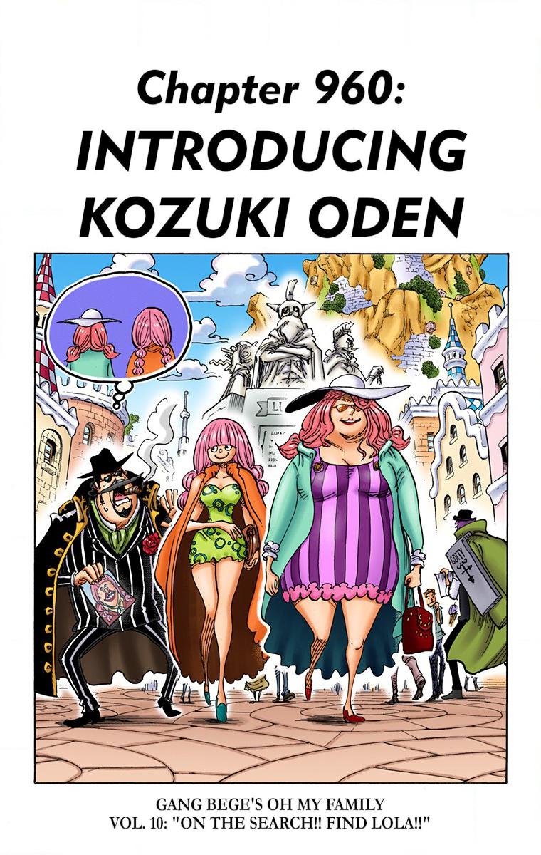 One Piece Chapter 960 - Page 1