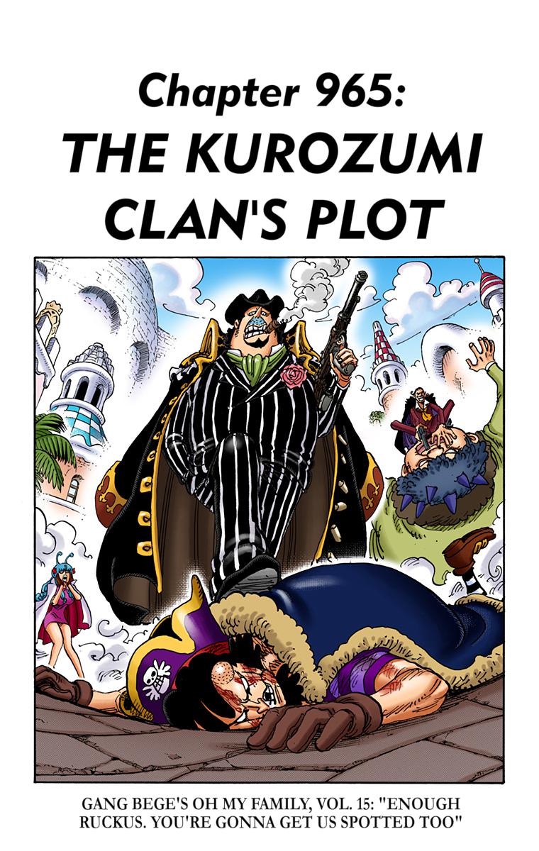 One Piece Chapter 965 - Page 7