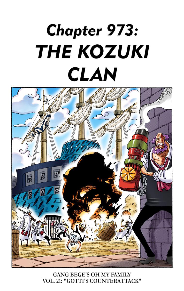 One Piece Chapter 973 - Page 1