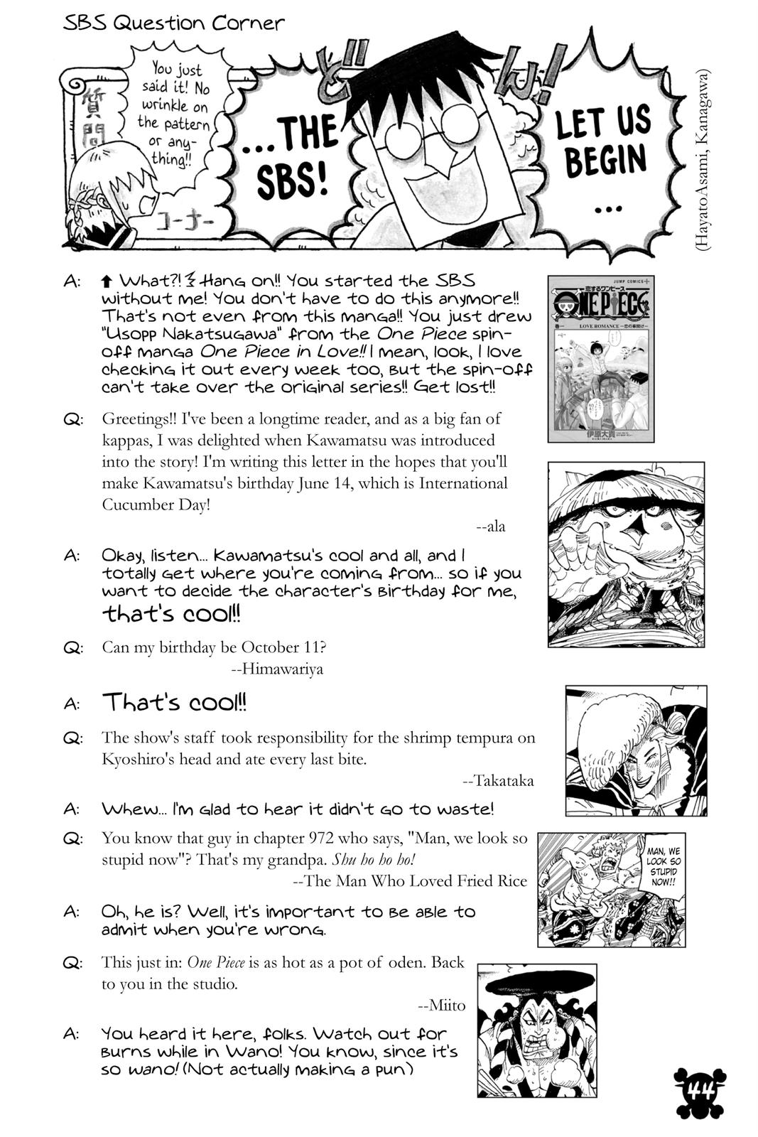 One Piece Chapter 976 - Page 19