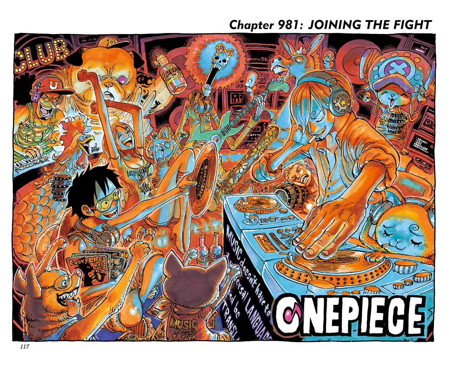 One Piece Chapter 981 - Page 1