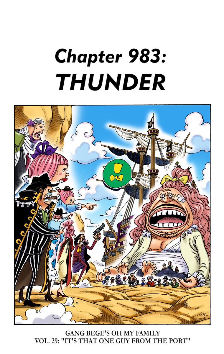 One Piece Chapter 983 - Page 1