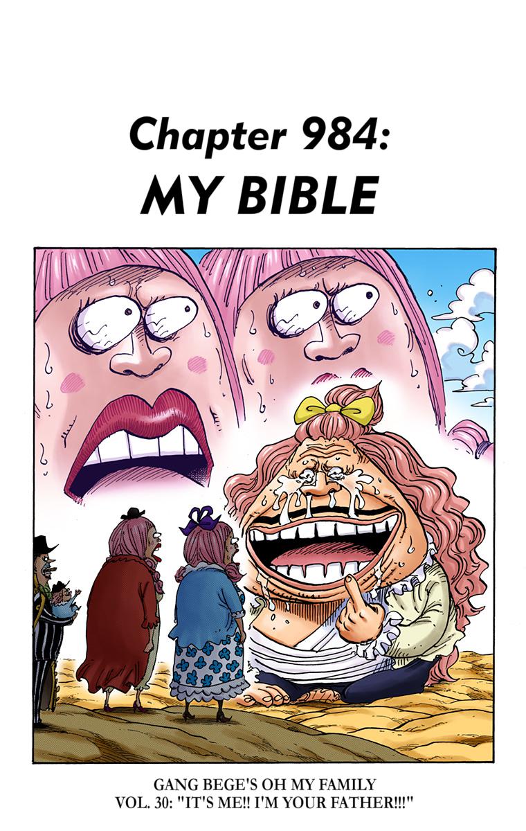 One Piece Chapter 984 - Page 1