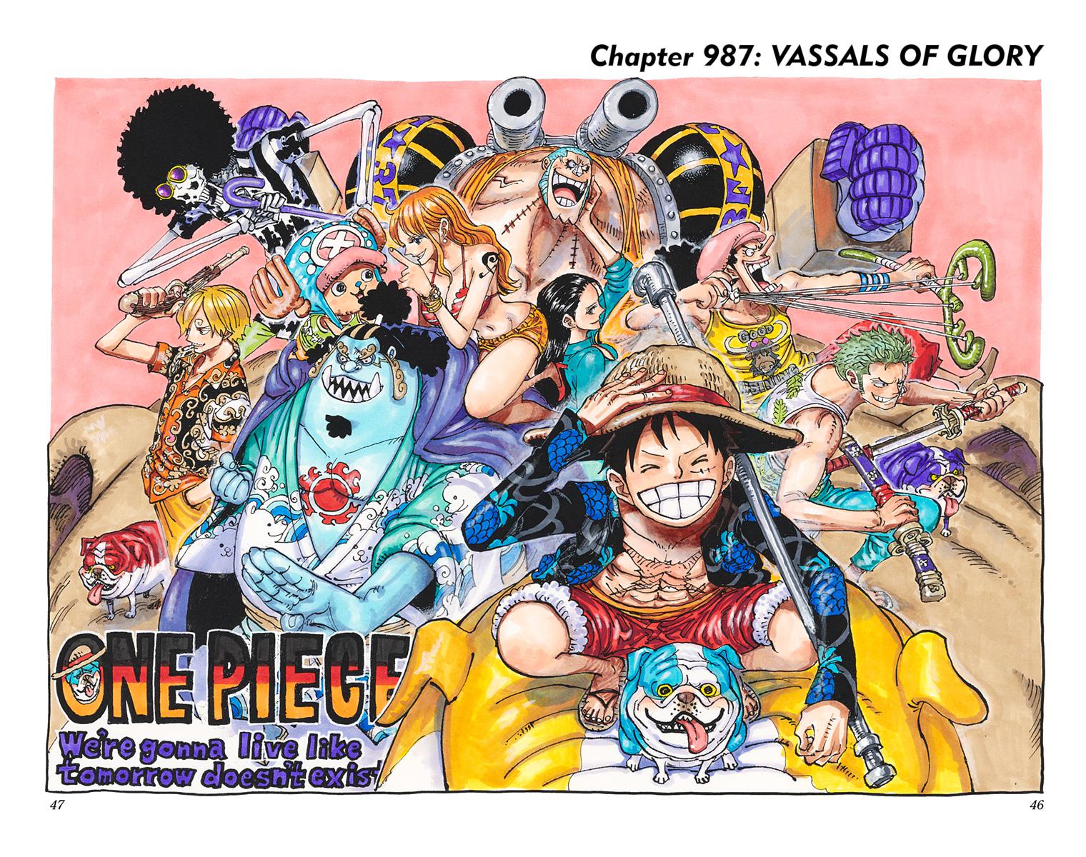 One Piece Chapter 987 - Page 1