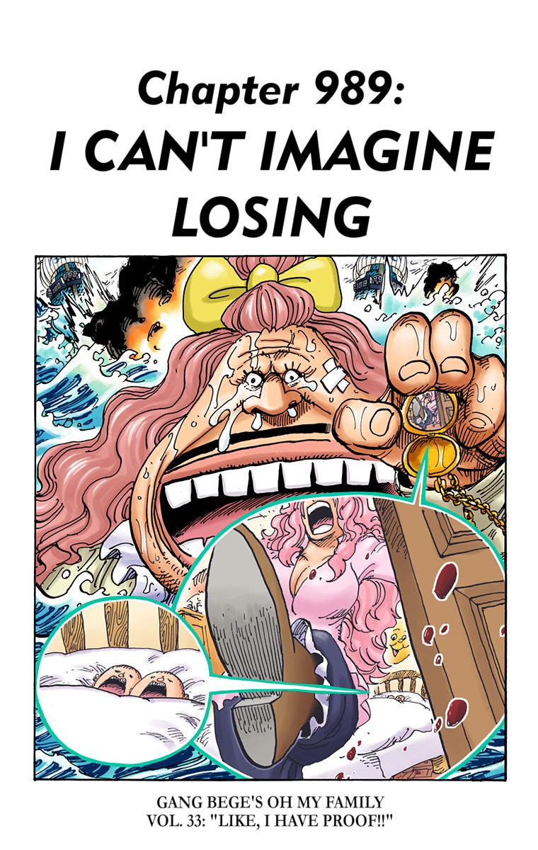 One Piece Chapter 989 - Page 1
