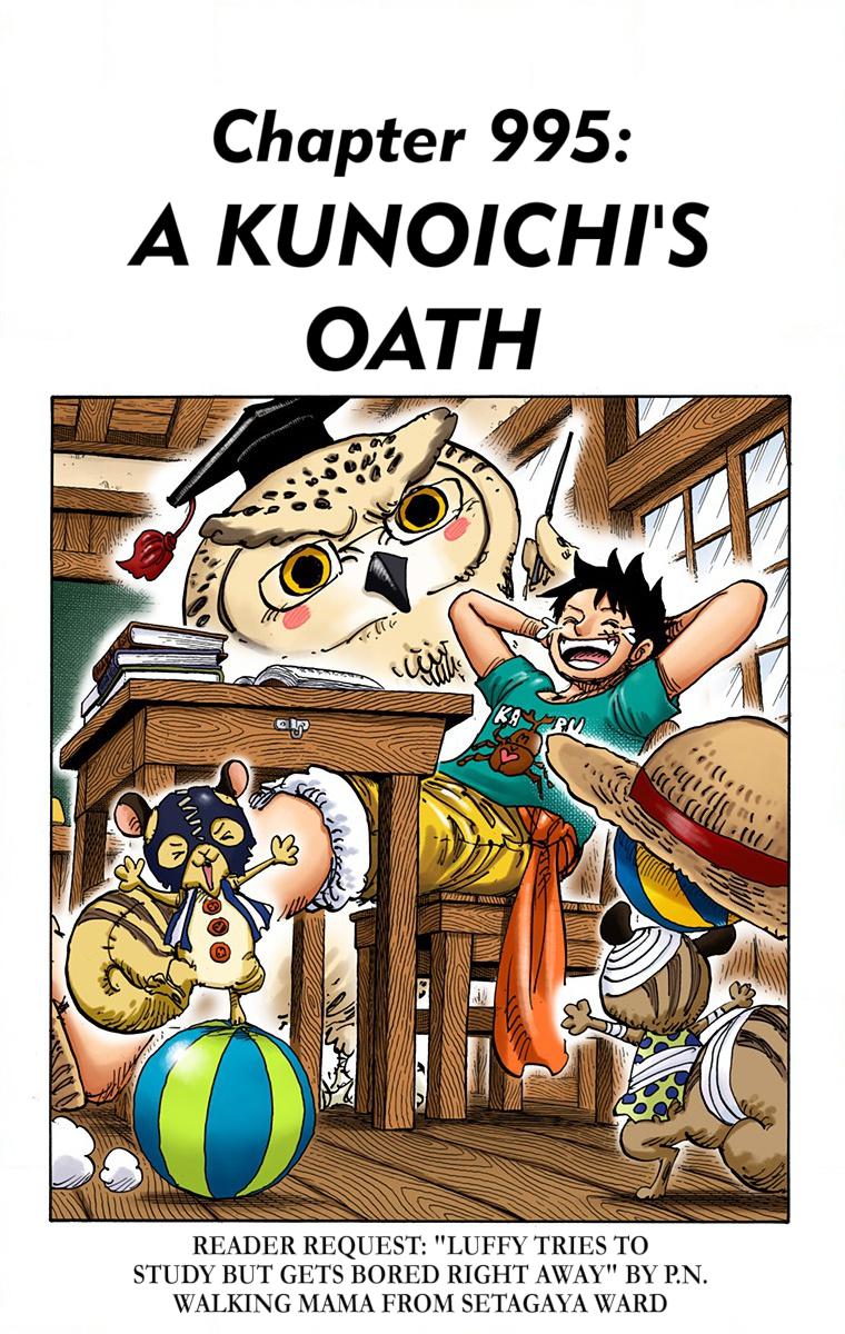 One Piece Chapter 995 - Page 7