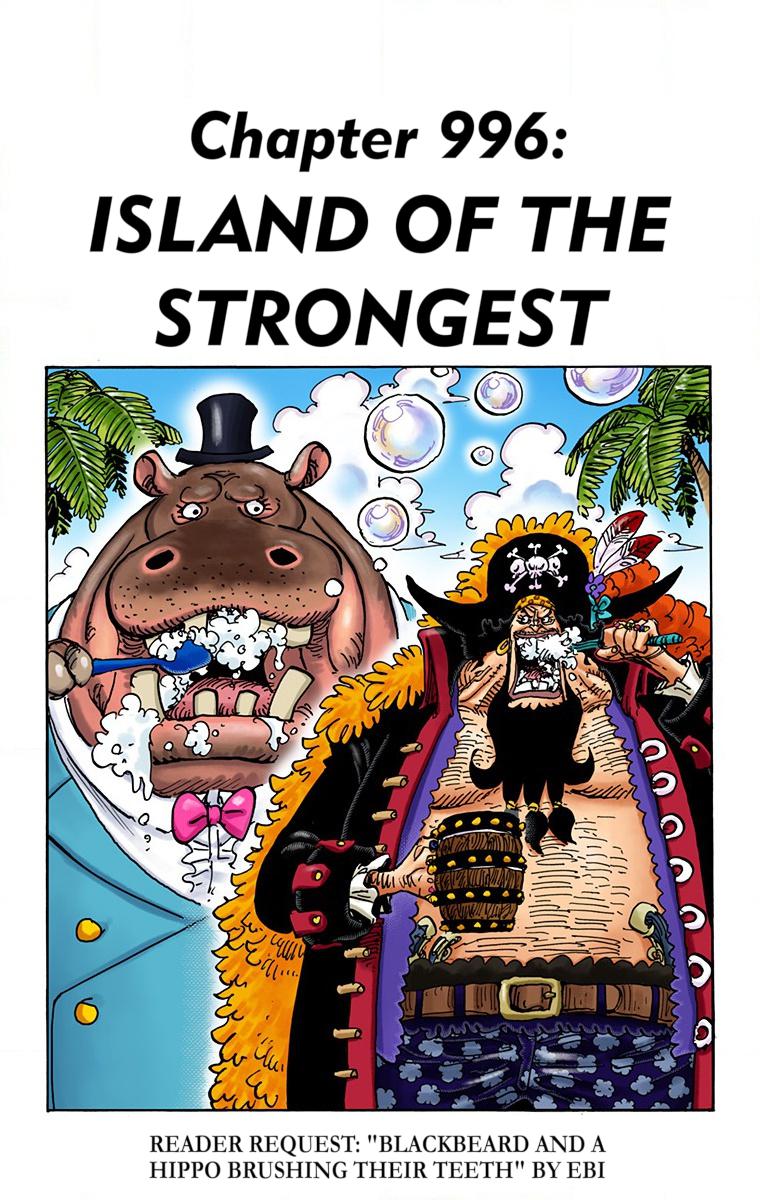 One Piece Chapter 996 - Page 1
