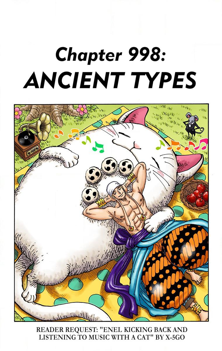One Piece Chapter 998 - Page 1