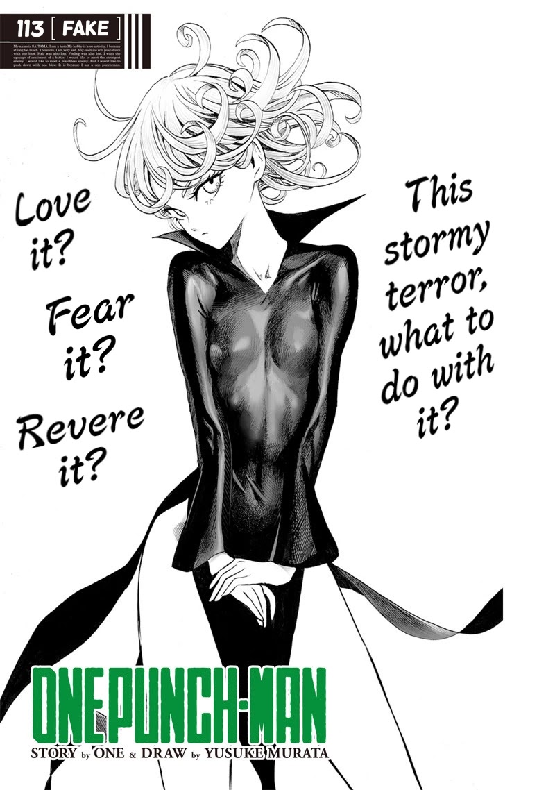 One-Punch Man Chapter 113 - Page 1