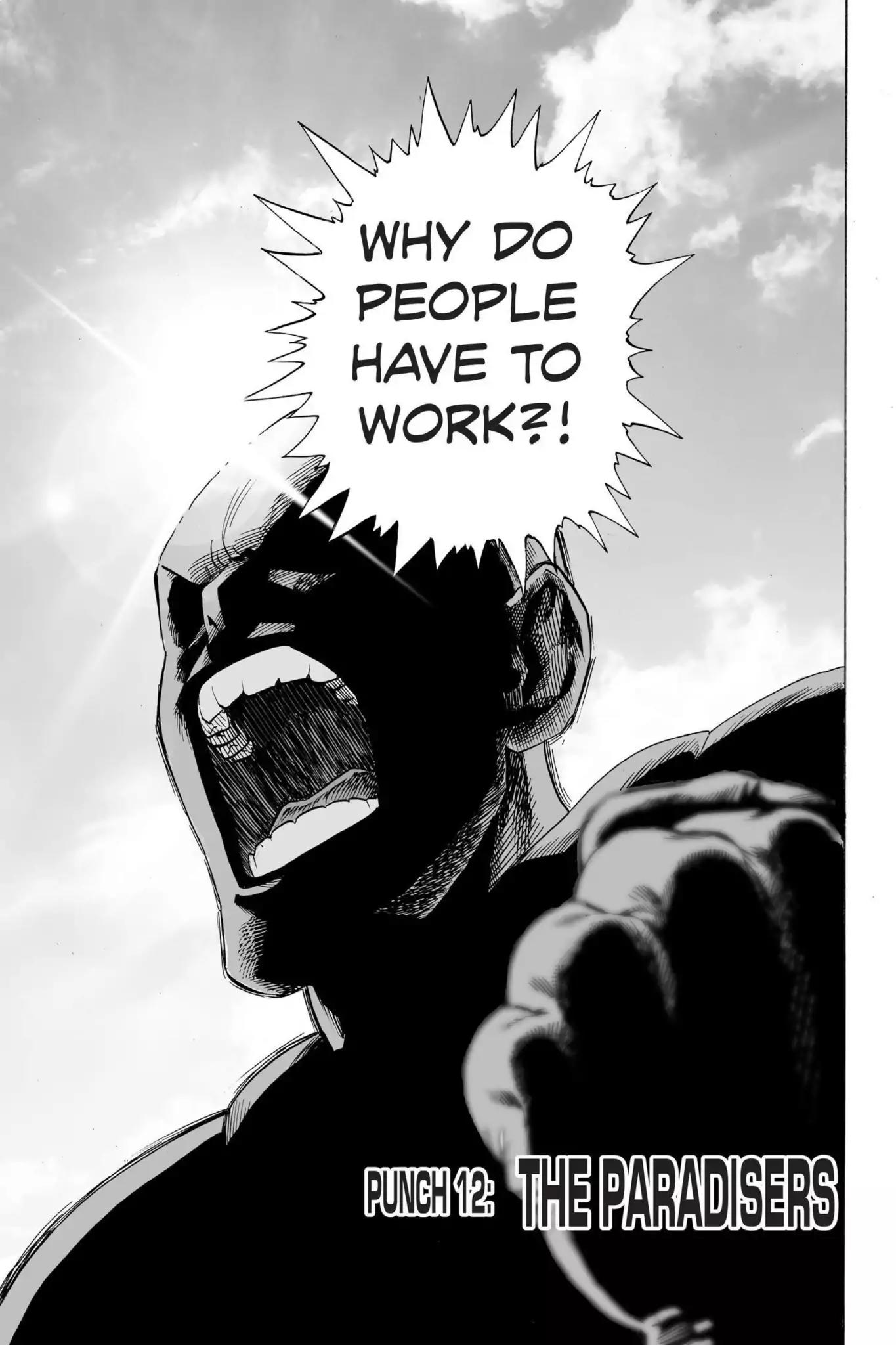 One-Punch Man Chapter 12 - Page 1